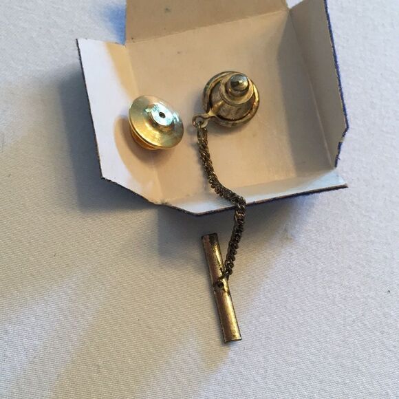 Aurium Tie Tac Pin Men’s - Picture 5 of 8